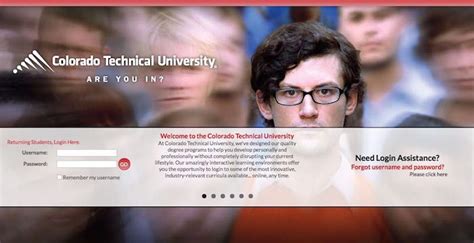 Colorado Technical University Student Login .